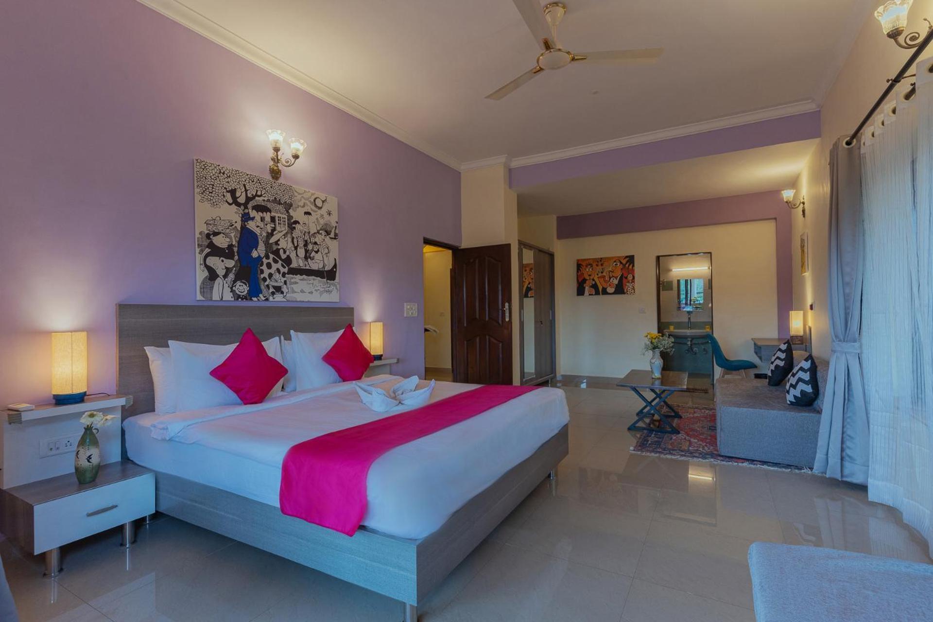 Treehouse Blue Hotel & Villas Colva Exterior photo